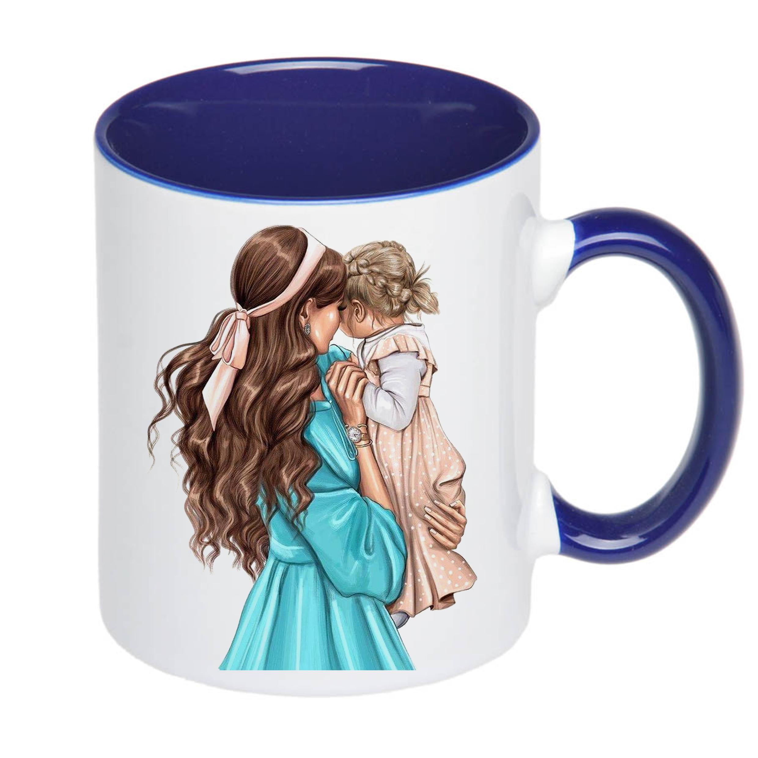 Чашка с принтом "Фея хрещена ось моя справжня чарівниця" 330 мл Синий (16506) - фото 2 Чашка с принтом "Фея хрещена ось моя справжня чарівниця" 330 мл Синий (16506) - фото 2