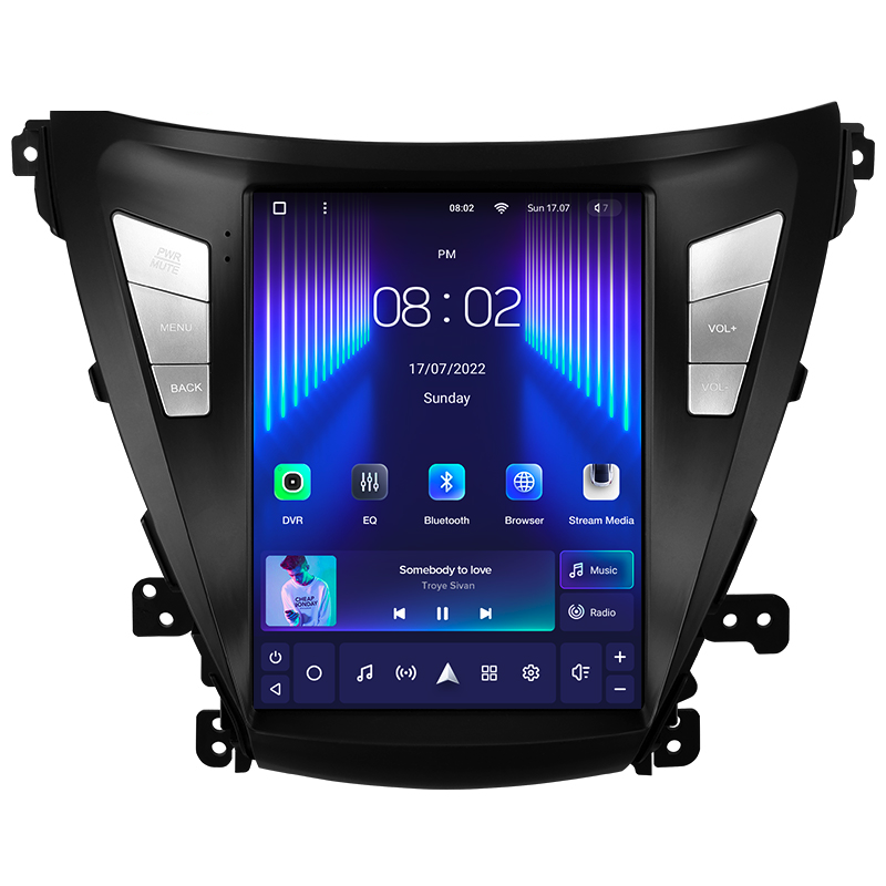 Автомагнитола штатная Teyes TPRO 2 для Hyundai Elantra 5 JK GD MD UD 2011-2015 Tesla style Android TPRO2 3/32 Wi-Fi/4G вариант F2