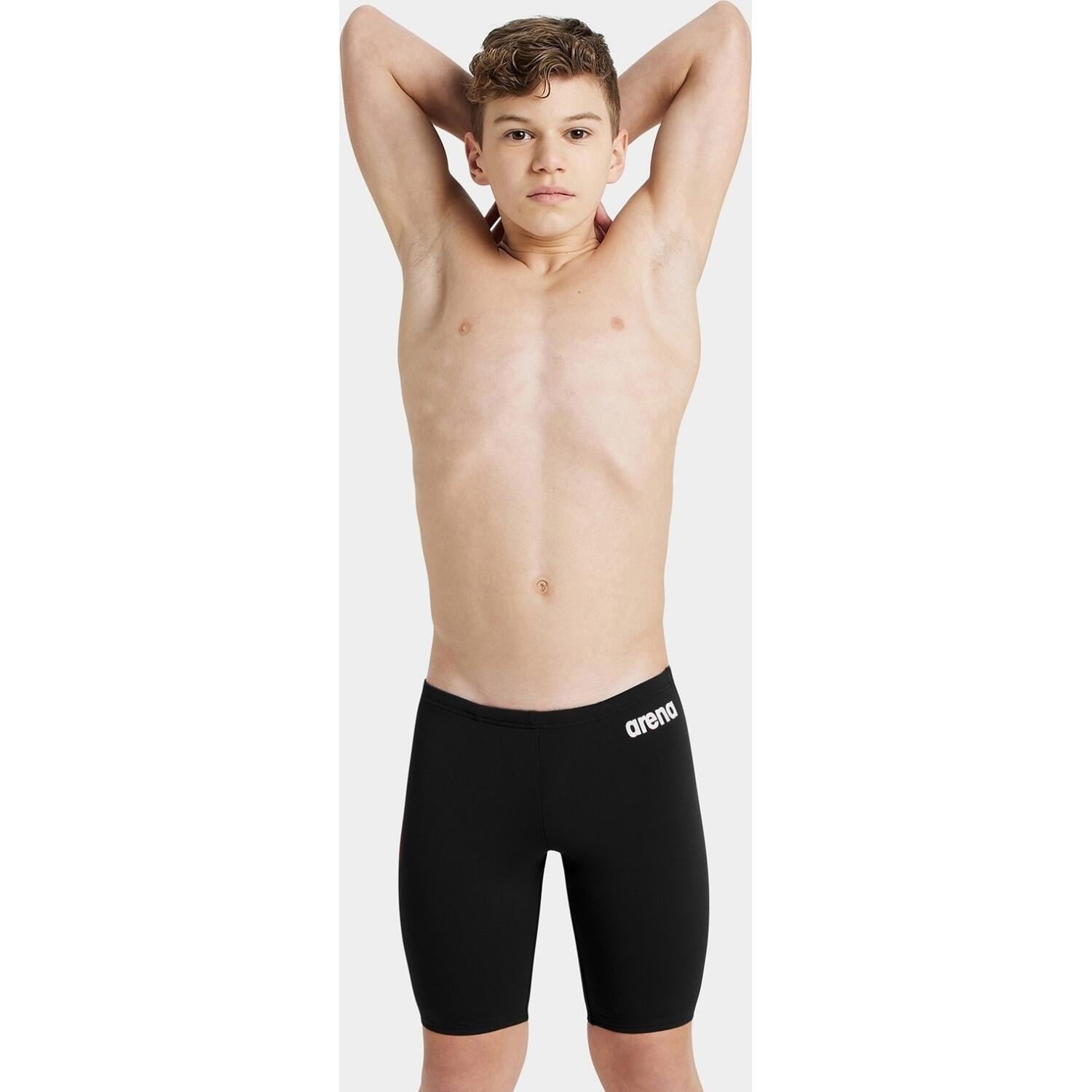 Плавки-джамеры детские Arena TEAM SWIM JAMMER SOLID 128 см Черный (004772-550) - фото 5