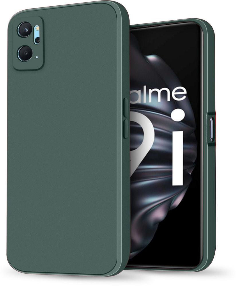 Силиконовый чехол HardCorner для Realme 9i Green (29962-08) Силиконовый чехол HardCorner для Realme 9i Green (29962-08)