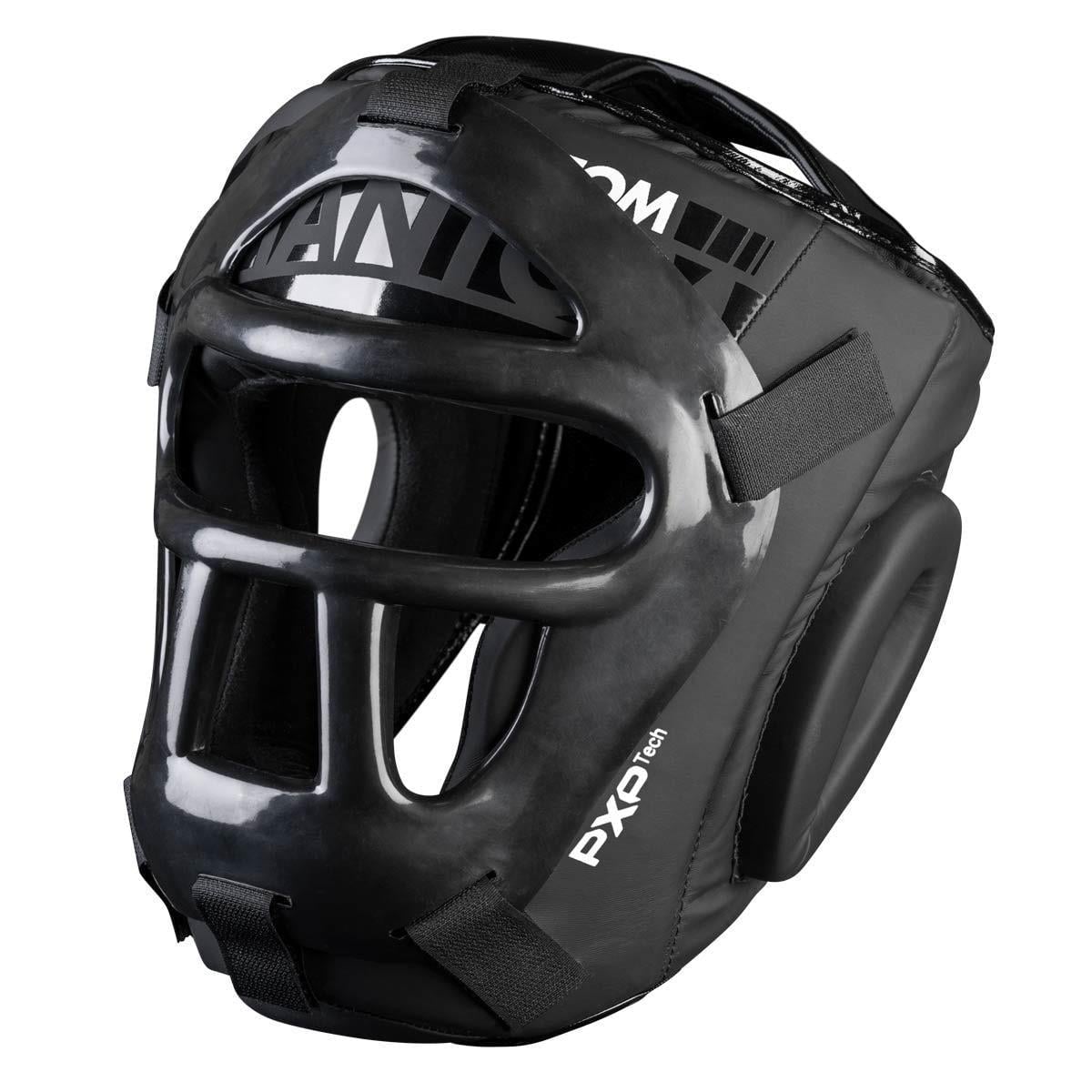 Боксерский шлем Phantom APEX Cage с капой Black (3070021546) Боксерский шлем Phantom APEX Cage с капой Black (3070021546)