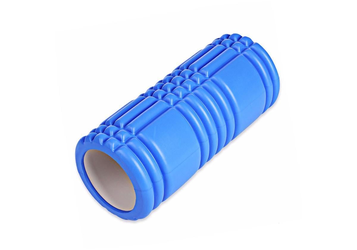 Массажный ролик EasyFit Grid Roller 33 см v.1.0 Синий (EF-2019-Bl)