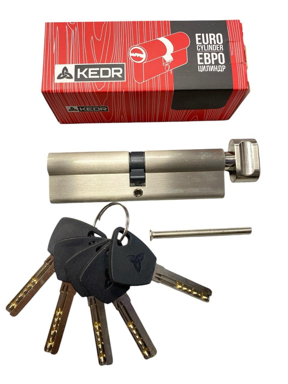 Цилиндр латунный Kedr BRASS M 110 ZCN 55x55T brass key (ЗФ 6196)
