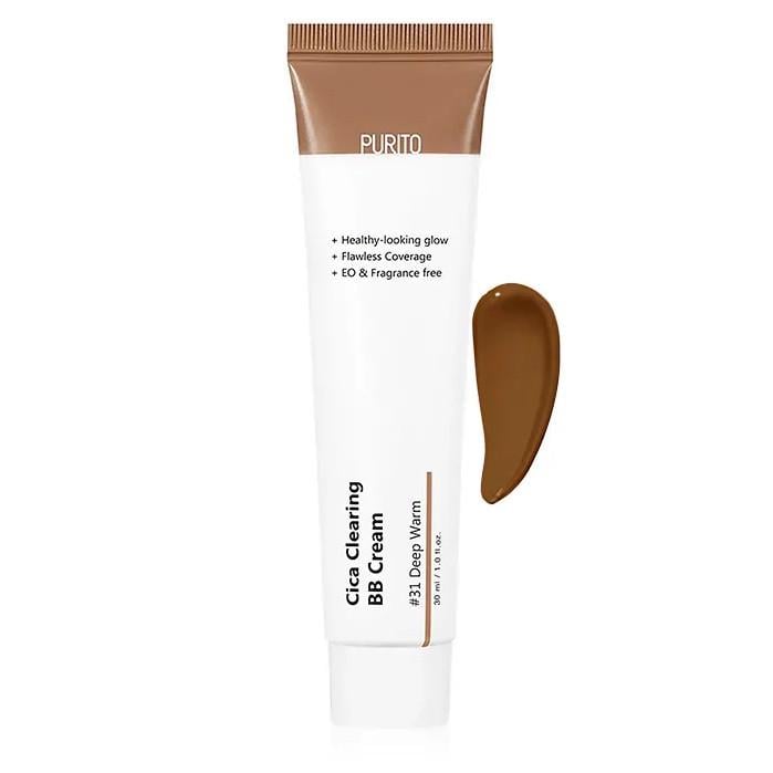 ББ-крем с экстрактом центели PURITO Cica Clearing BB Cream 30 мл No 31 Deep Warm (2613964876)
