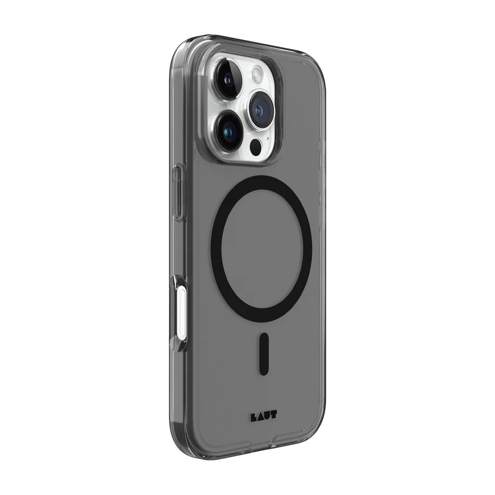 Чехол-накладка Laut Crystal-M for iPhone 16 Pro with MagSafe, Clear Black (L_IP24B_CRM_UB) - фото 2