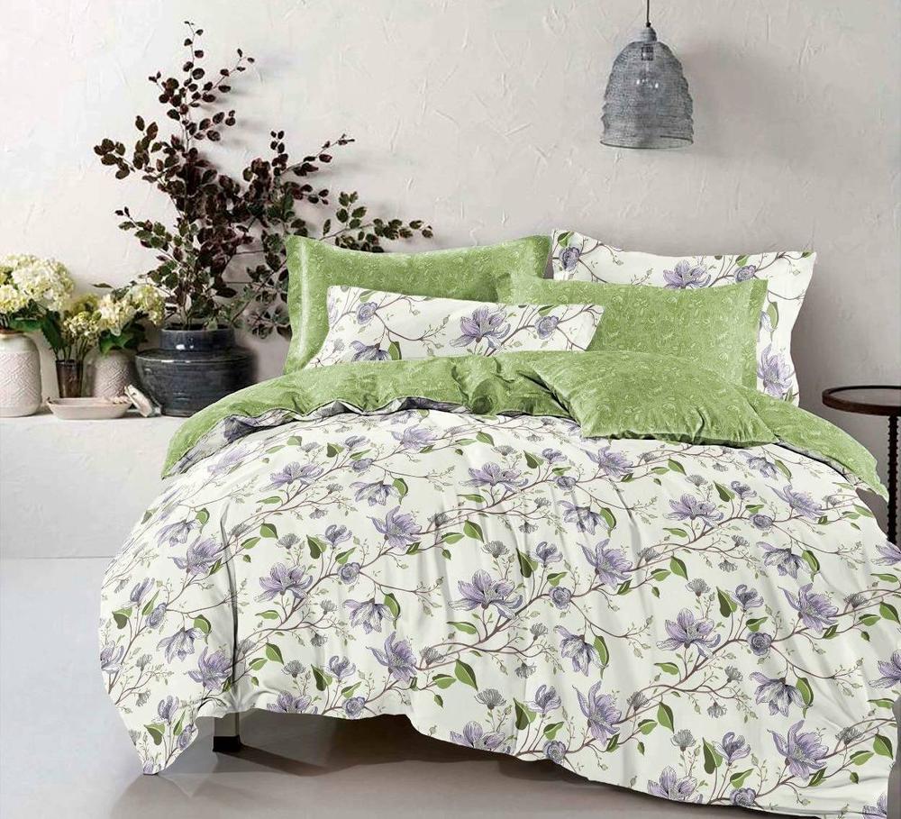 Комплект постельного белья Pretty Магнолия полуторный Ранфорс 9138 (DR010414)