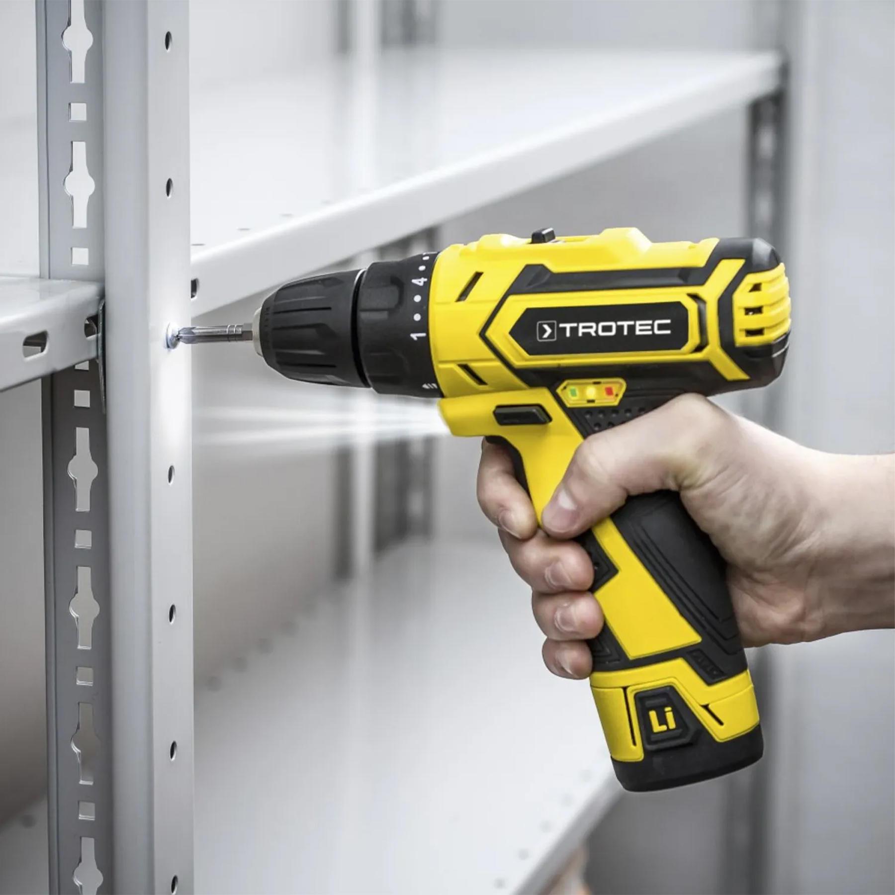 Дриль-шурупокрут акумуляторний Trotec PSCS 11-12V з кейсом (4410000102) - фото 20 Дриль-шурупокрут акумуляторний Trotec PSCS 11-12V з кейсом (4410000102) - фото 20