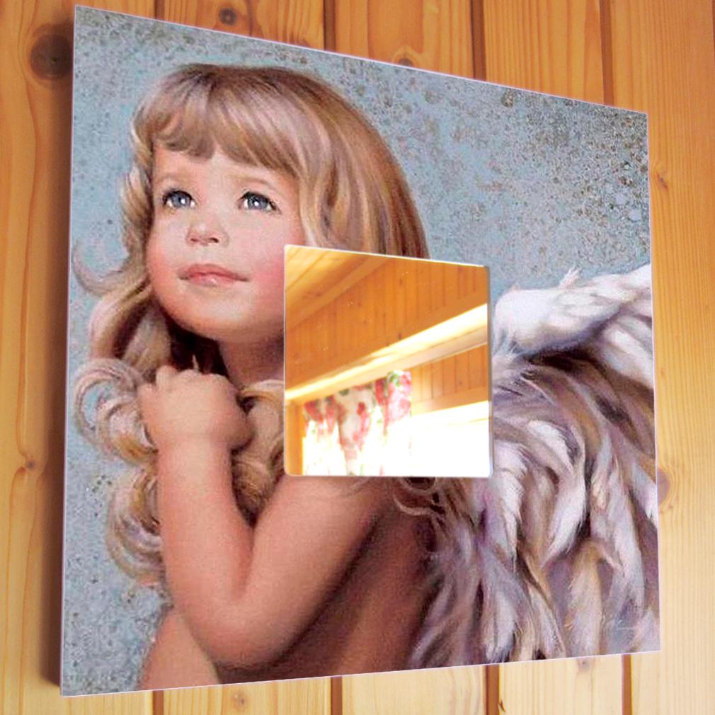 Зеркало декоративное Ангел мой 260х260 мм (M00675)