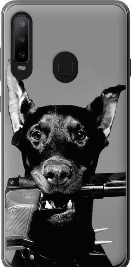 Чехол на Samsung Galaxy A8S Доберман (2745u-1636-42517) Чехол на Samsung Galaxy A8S Доберман (2745u-1636-42517)
