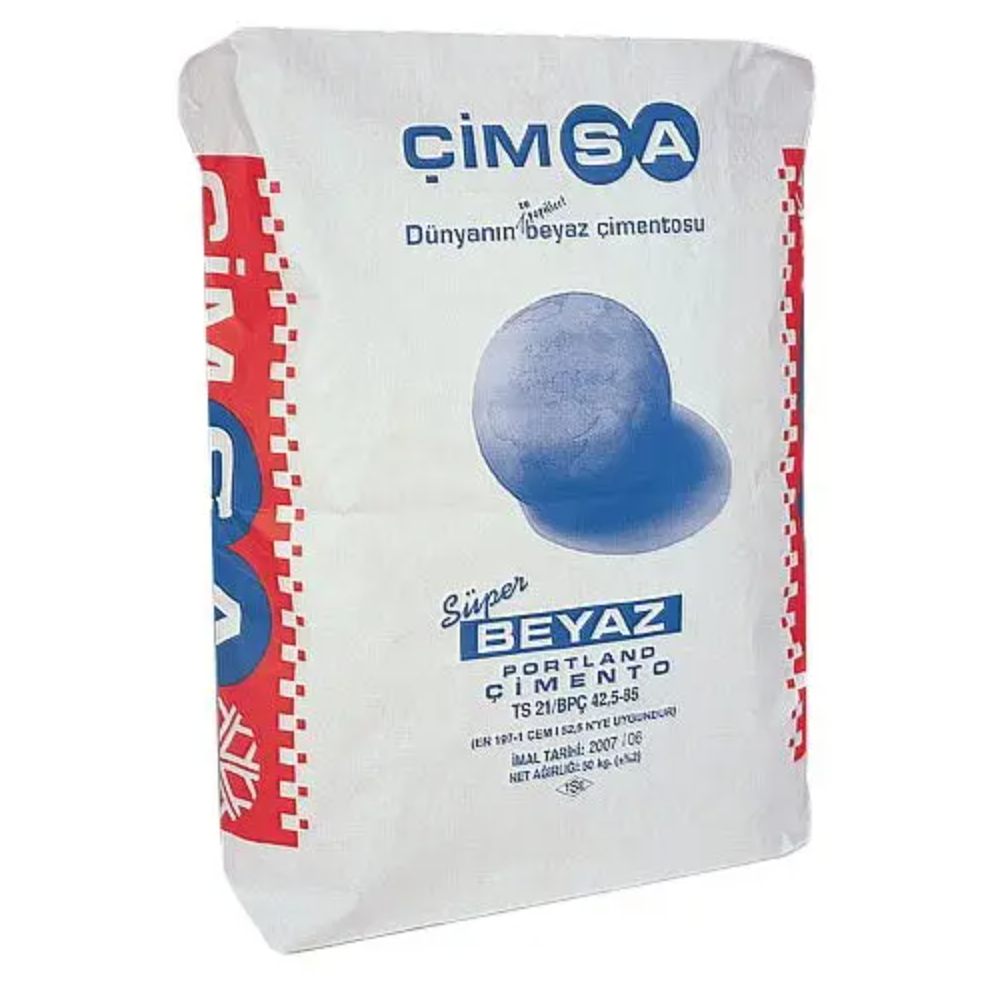 Цемент белый CIMSA М-500 25 кг (7903280)