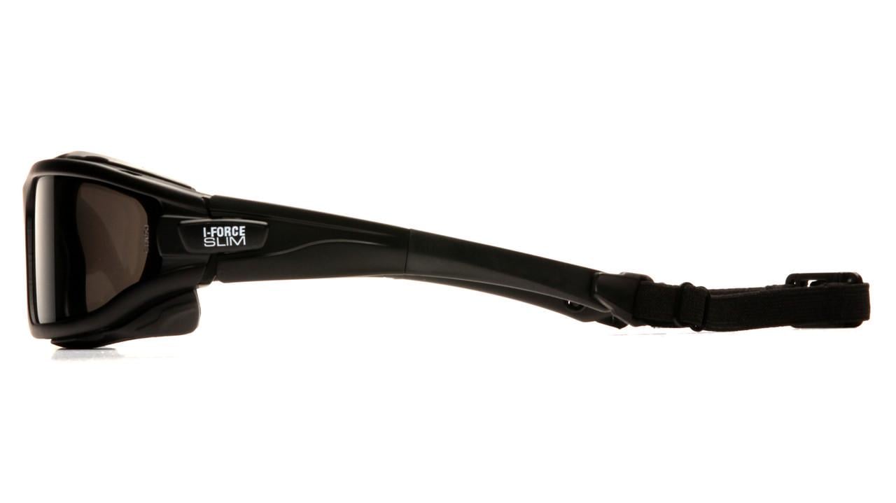 Окуляри захисні з ущільнювачем Pyramex i-Force Slim mirror Anti-Fog дзеркальні Сірий - фото 2