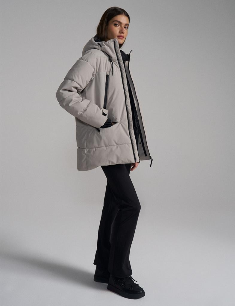 Куртка жіноча зимова Diverse EVO NIVALIS XL Світло-сірий (5905384054890) - фото 6 Куртка жіноча зимова Diverse EVO NIVALIS XL Світло-сірий (5905384054890) - фото 6