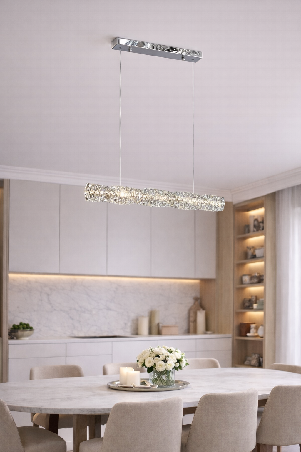 Люстра Celesta Ice Bar LED 3 режима 33W (20156/L1000CH)
