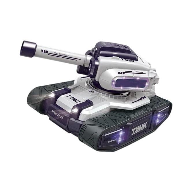 Танк на радиоуправлении Tank свет/парогенератор/стреляет орбизами/браслет/аккумулятор 3,7 V Multicolor (159477)