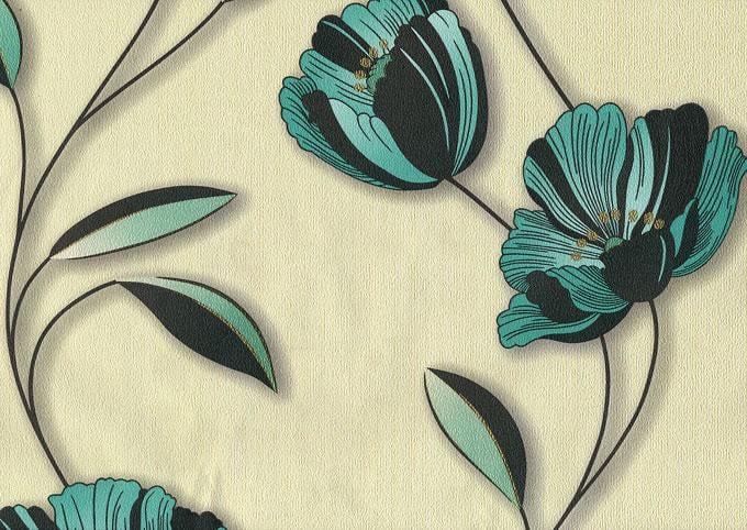 Обои тисненные Эксклюзив Люкс на бумажной основе 0,53х10,05 м Зеленая олива (044-13)