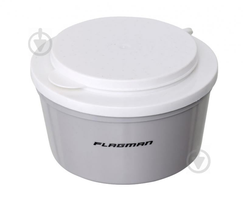 Коробка для наживки Flagman кругла 1л