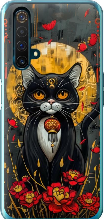 Чехол на Realme X50 China Cat (6134u-1894-42517)