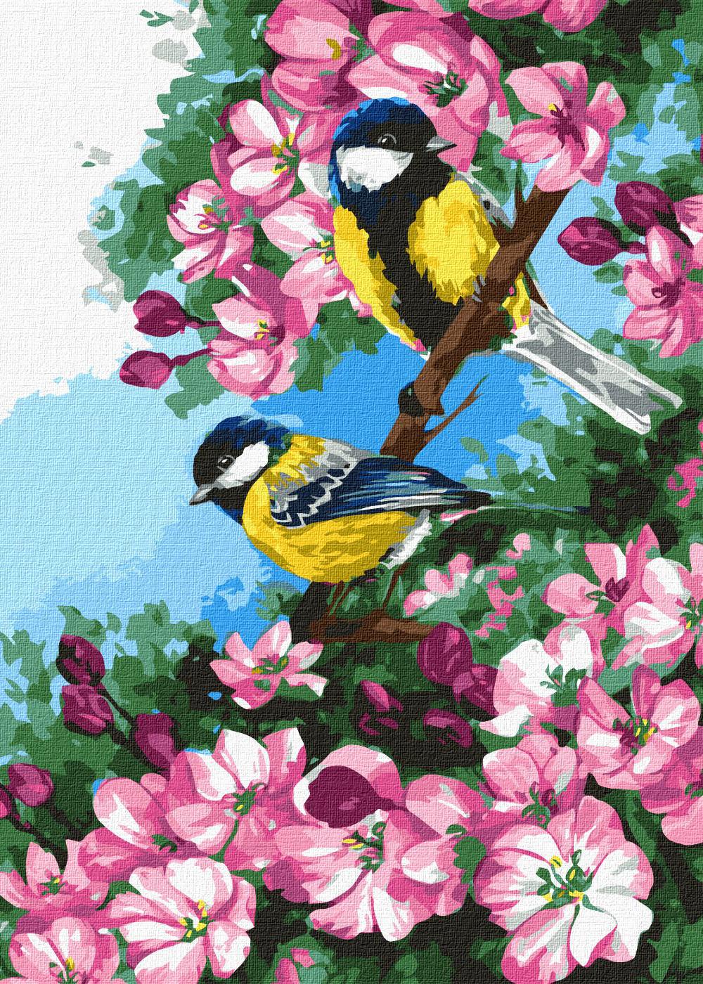 Картина за номерами Ідейка Нерозлучна пара 40х50 (KHO4486)