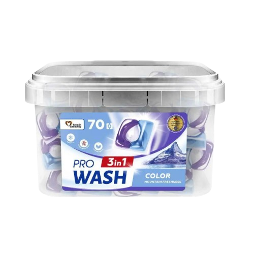 Капсулы для стирки ProWash 2К Горная свежесть 70 шт. (2543582815)