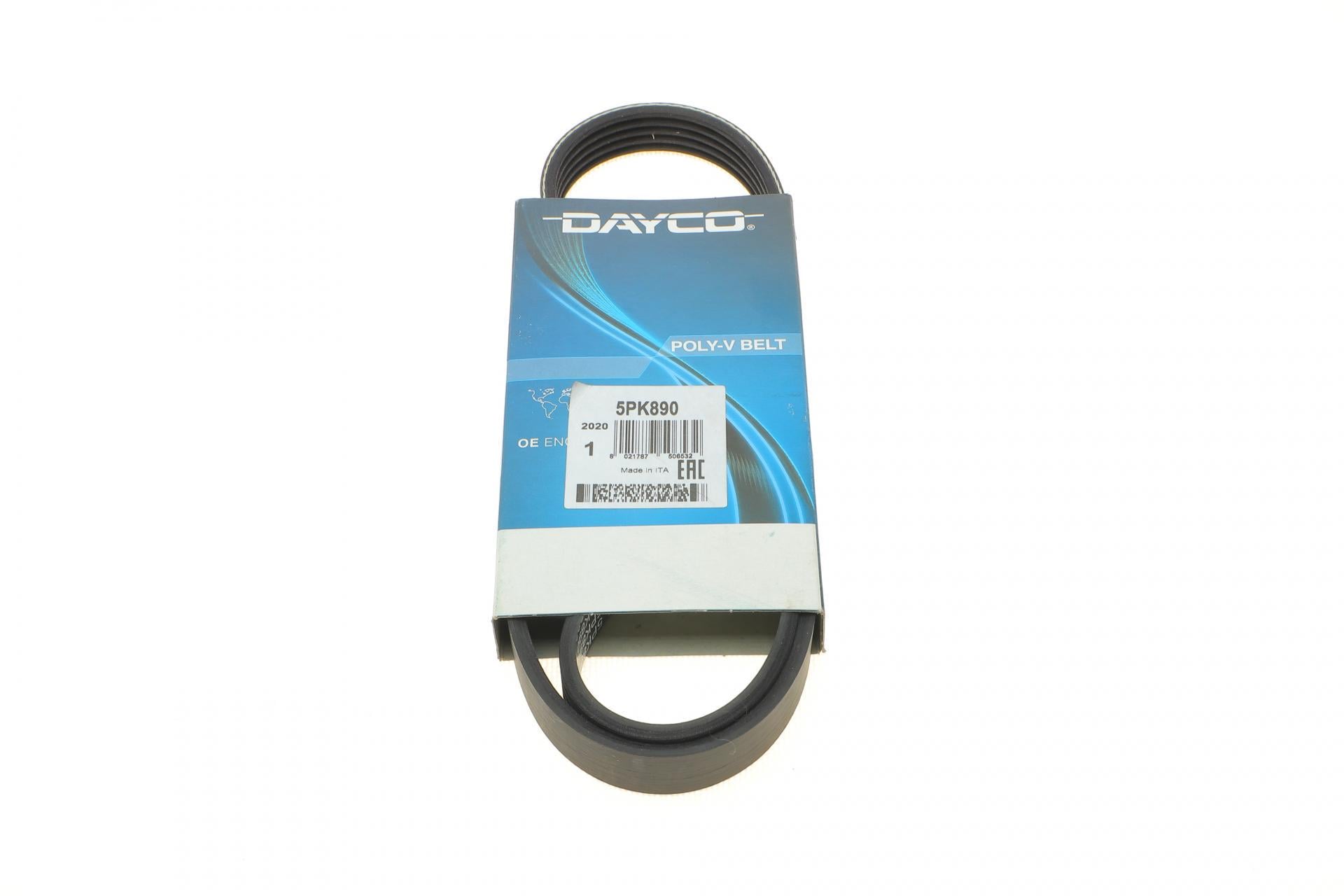 Ремень генератора DAYCO BMW 3/5 90-00 / Ford Focus 2.5 05-12 (5PK890)