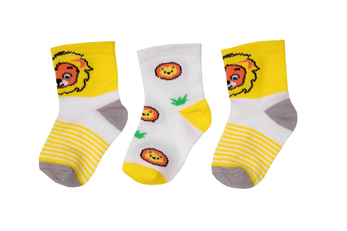 Носки детские хлопковые демисезонные для мальчика Gabbi SМ-552 р. 8-10 6 пар (90552)