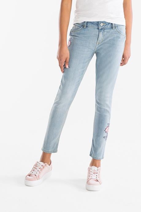 Джинси C&A для дівчинки 176 розмір Блакитний (2006117)