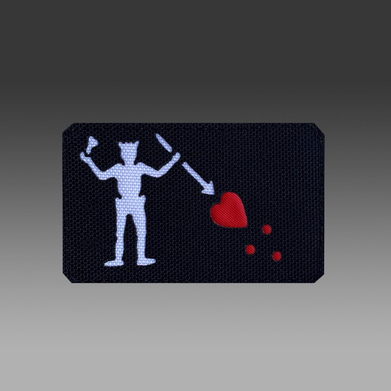 Шеврон на липучке Laser Cut ROP340 Черная Борода 50х80 мм Черный/Белый (1174) - фото 2 Шеврон на липучке Laser Cut ROP340 Черная Борода 50х80 мм Черный/Белый (1174) - фото 2