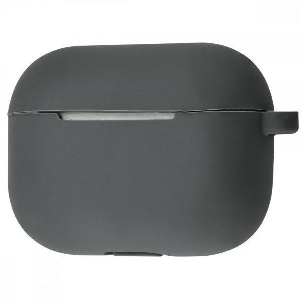 Силиконовый чехол для наушников Ultra Thin Silicone Case for AirPods Pro, Space Gray