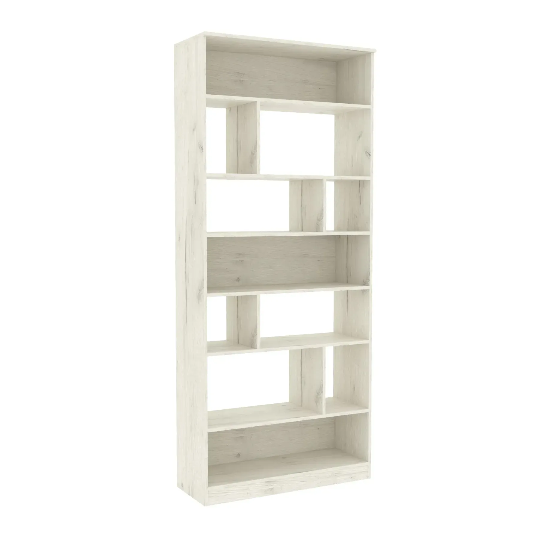 Стелаж Kontinent OS-7 90х35х210 см Дуб Крафт Білий (52760378) - фото 1 Стелаж Kontinent OS-7 90х35х210 см Дуб Крафт Білий (52760378) - фото 1