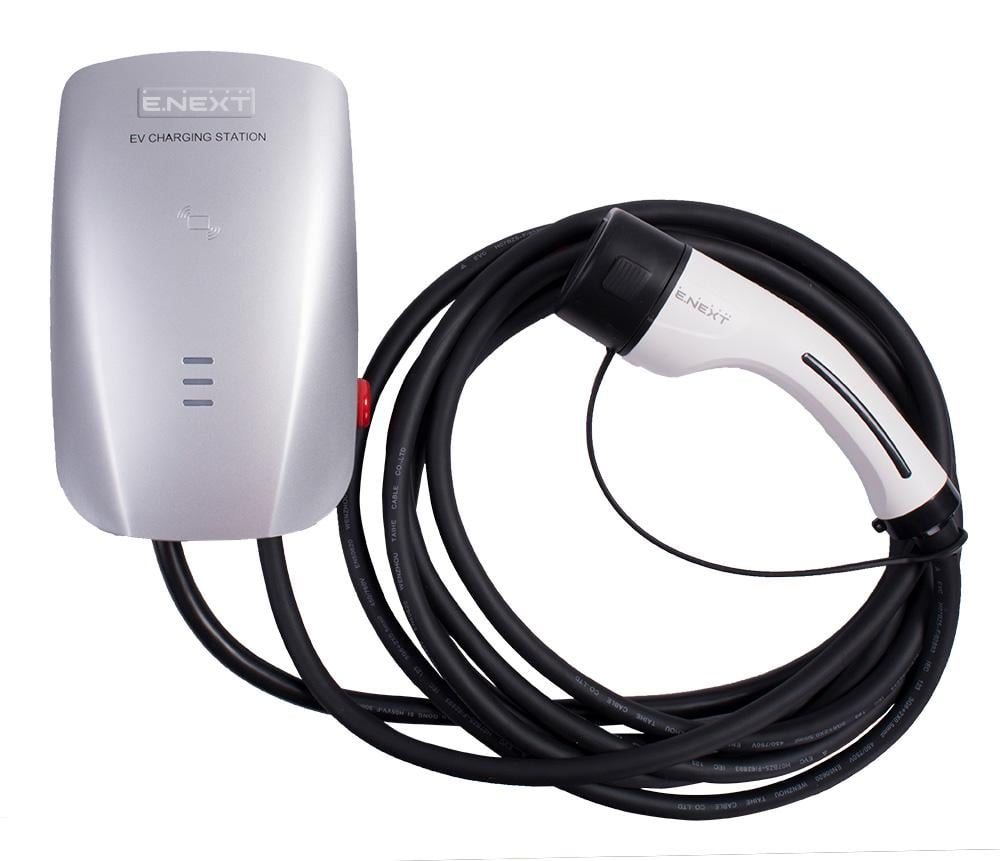 Зарядная станция для электромобиля E.NEXT e.charge.stand.7T2C 1Ф 7,4кВт 32А 230В Type 2 кабель 5 м IP54 (s085203)