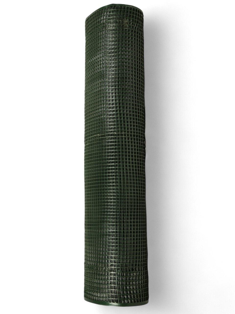 Сітка для паркану AgroStar пластикова квадрат 10x10 мм 1x30 м Зелений (23812763) Сітка для паркану AgroStar пластикова квадрат 10x10 мм 1x30 м Зелений (23812763)