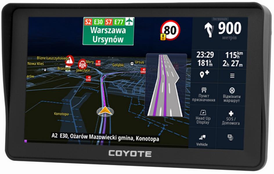 GPS навигатор Coyote 820 TORR PRO RAM 1 Gb ROM 16 Gb на Android з камерою заднього виду та MicroSD 16 Gb - фото 18