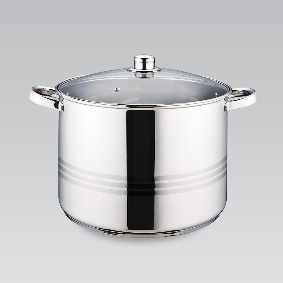 Кастрюля с крышкой Maestro 30х23 см 16 л (MR-3517-16) Кастрюля с крышкой Maestro 30х23 см 16 л (MR-3517-16)