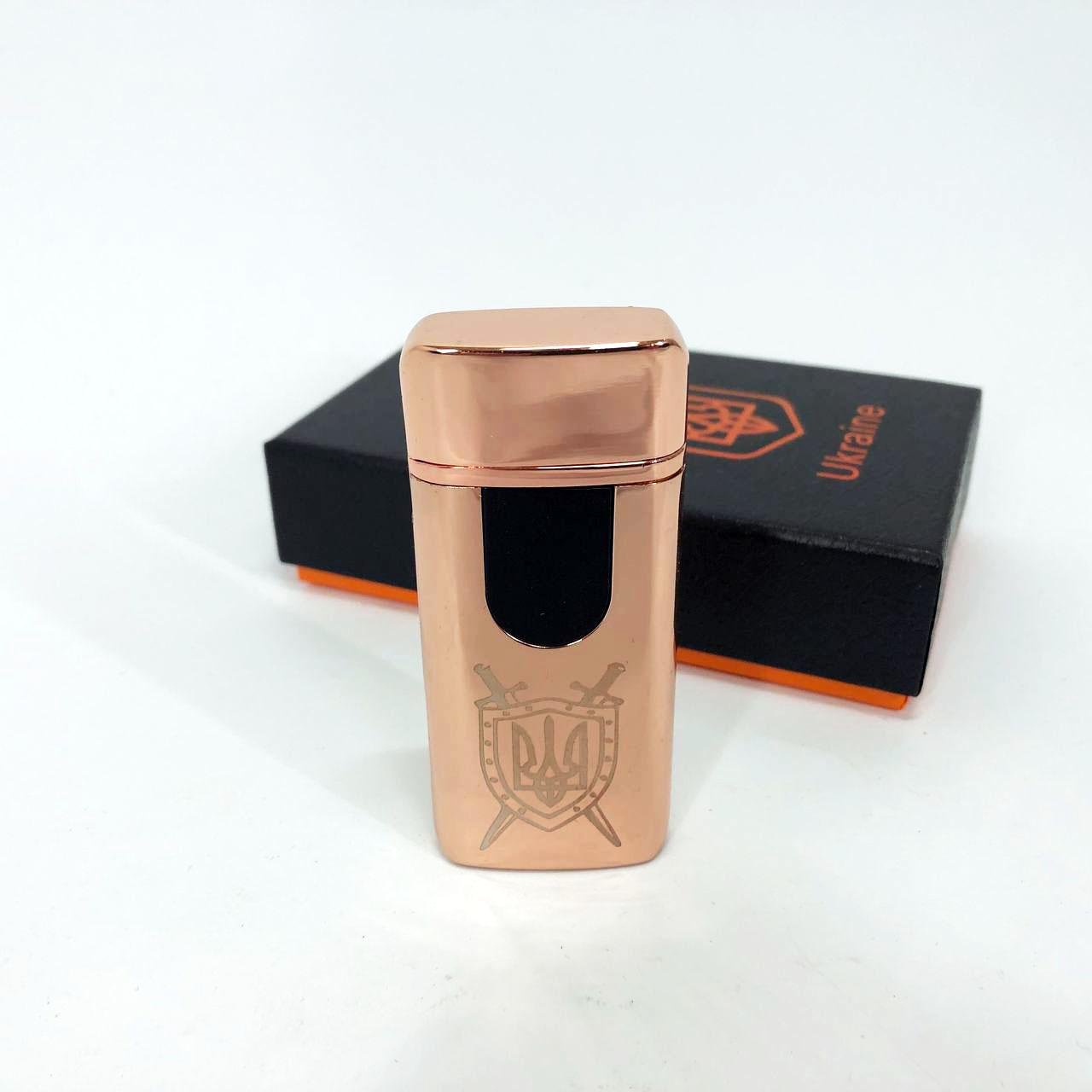 Электрическая и газовая зажигалка Украина с USB-зарядкой Золотой (HL-431) Электрическая и газовая зажигалка Украина с USB-зарядкой Золотой (HL-431)