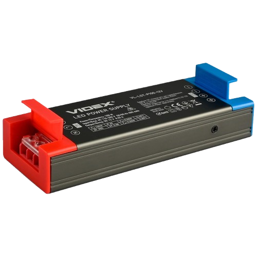 Блок живлення для світлодіодних стрічок Videx VL-LST-P100-12V 12V 8,25A 100W IP20 Чорний (31561111)