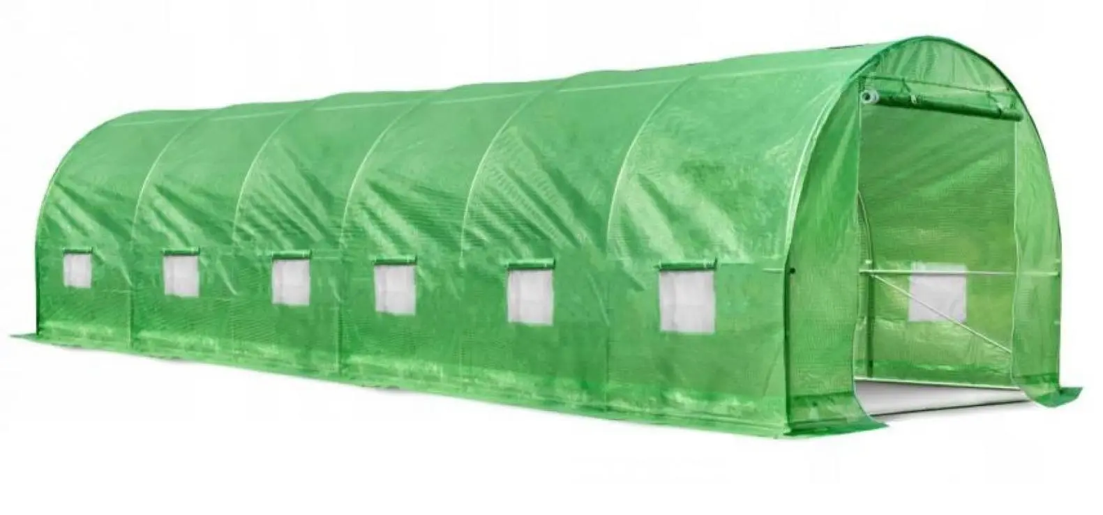 Брезент-пленка Bonro 18 м² для теплицы парника окна с москитными сетками 600x300x200 см Зеленый (132-76-42400479)