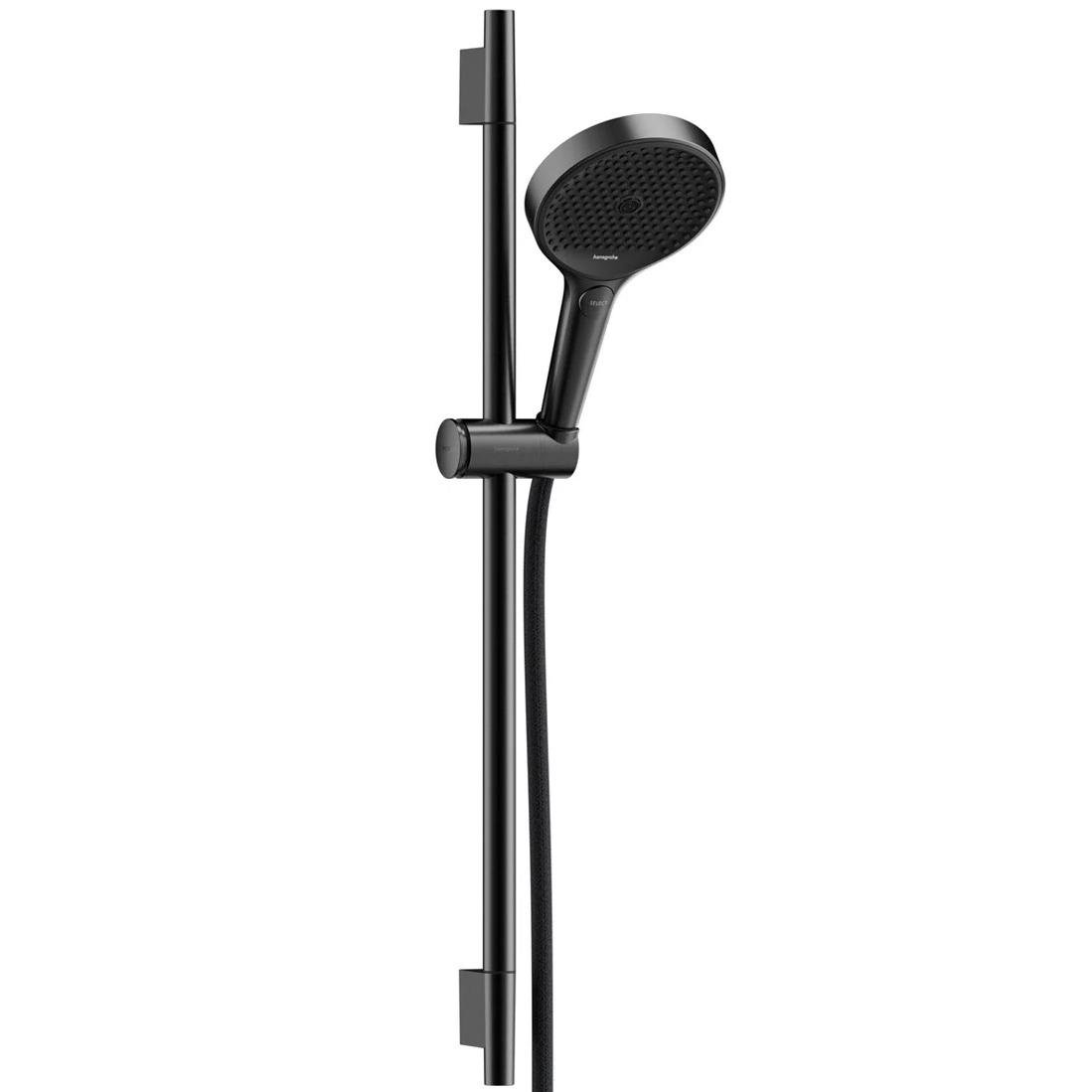 Душевой комплект со штангой Hansgrohe Rainfinity EcoSmart 28746340 Графитовый (213421)