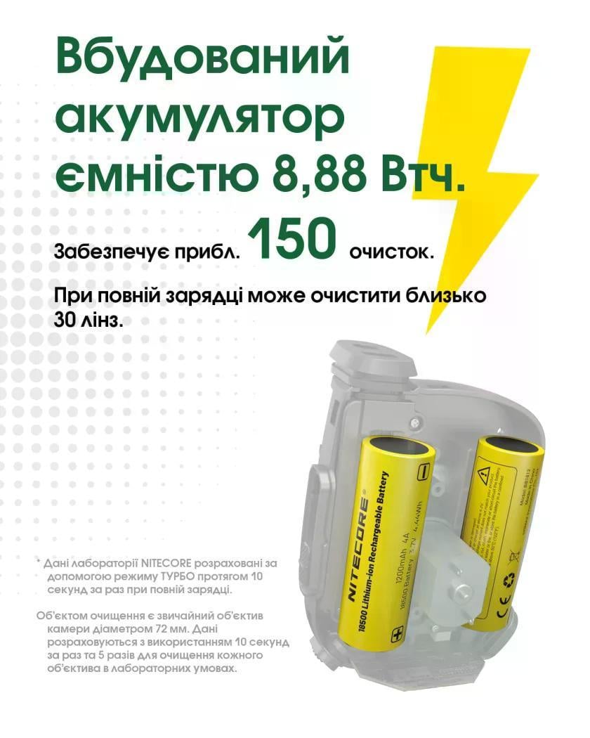 Компресор Nitecore BB Mini Power Bank Зелений (27831874) - фото 7 Компресор Nitecore BB Mini Power Bank Зелений (27831874) - фото 7