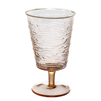 Набор бокалов 2 шт. фактурный стеклянный для вина Кварц (8214-005)