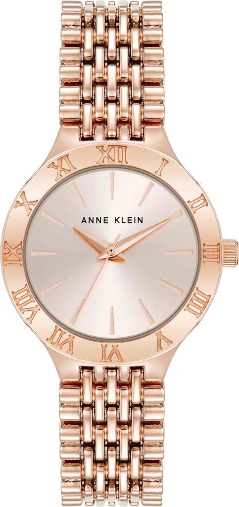 Наручные часы женские Anne Klein AK/5170RGRG с розовым циферблатом