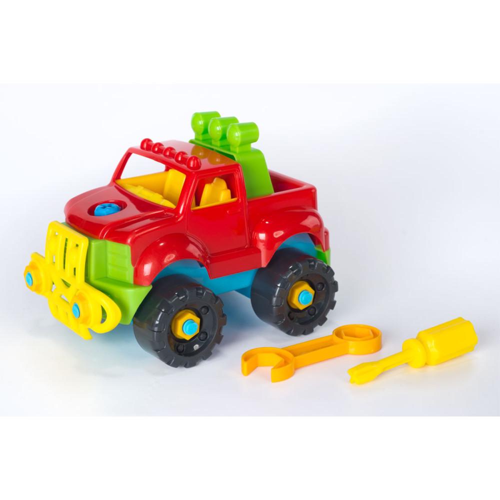Конструктор Toys Рlast Машинка позашляховик (30.009)