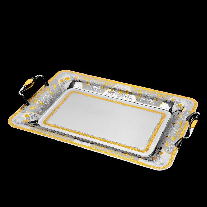 Таця прямокутна G Кальярі NGD102TRAY 40х28 см (H90-046) - фото 2 Таця прямокутна G Кальярі NGD102TRAY 40х28 см (H90-046) - фото 2