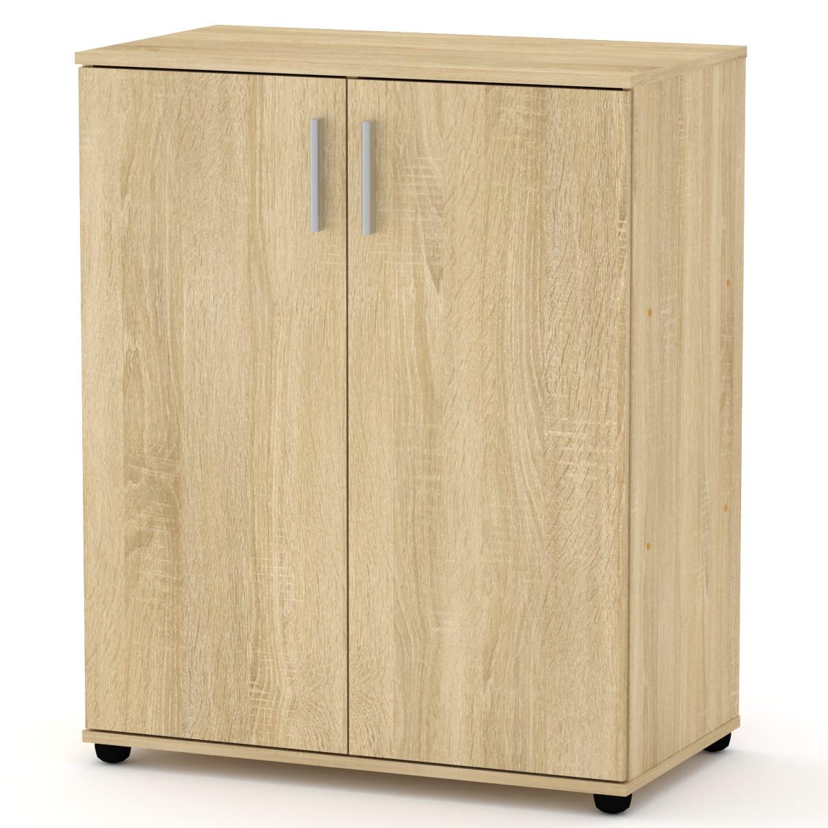 Комод для речей МебліКо 2Д 80х45х99 см Дуб сонома (k-1109-4) - фото 1 Комод для речей МебліКо 2Д 80х45х99 см Дуб сонома (k-1109-4) - фото 1