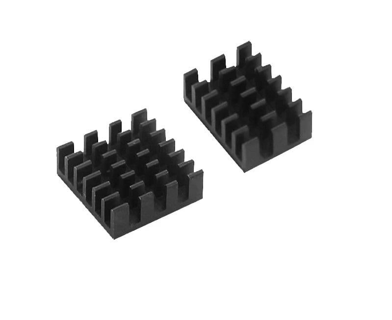 Радіатори охолодження CPU/RAM для одноплатного ПК Orange Pi Zero 3 алюміній 2 шт. (00-00029063)