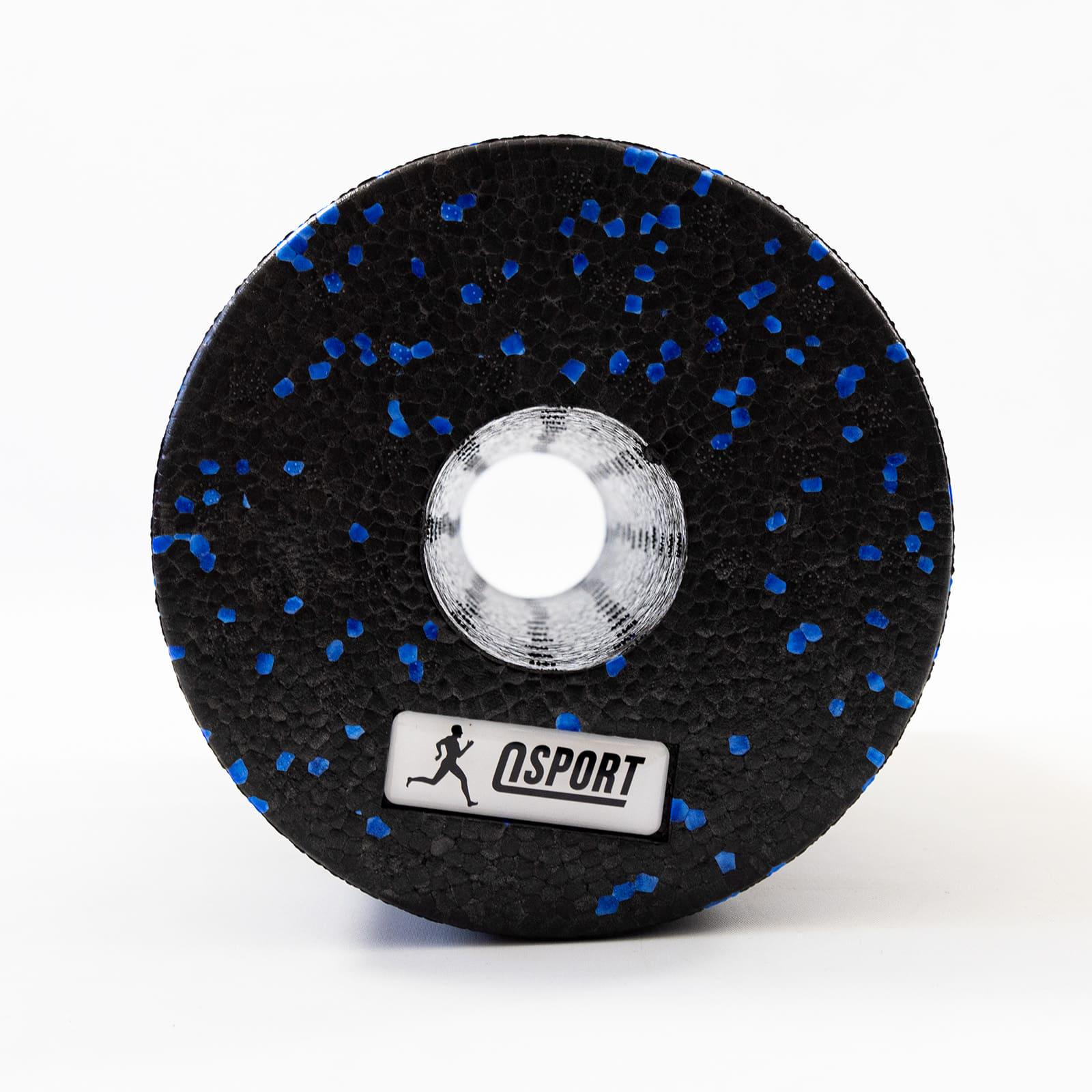 Набор массажный для йоги и фитнеса OSPORT EPP 4в1 массажный валик/йога ролл/массажный мяч МФР Черно-синий (OF-0282) - фото 3 Набор массажный для йоги и фитнеса OSPORT EPP 4в1 массажный валик/йога ролл/массажный мяч МФР Черно-синий (OF-0282) - фото 3