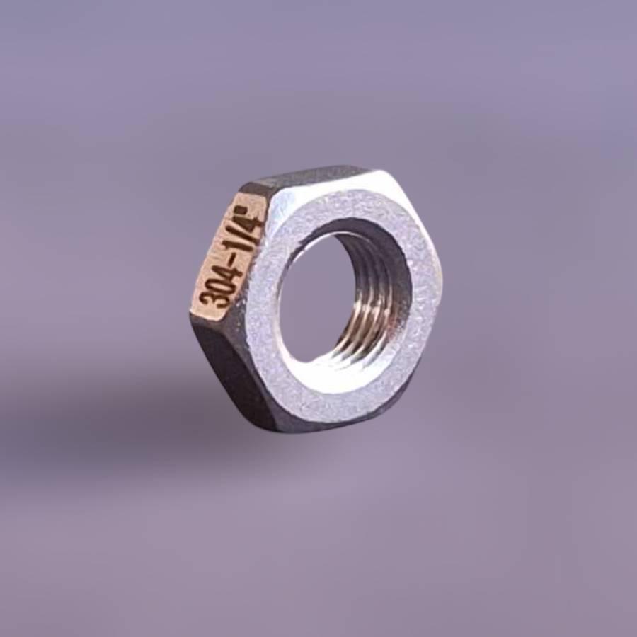 Контргайка резьбовая шестигранная AISI304 BSPP DIN 431 ГОСТ 8969-75 нержавеющая сталь DN8 1/4" (29203079) - фото 2 Контргайка резьбовая шестигранная AISI304 BSPP DIN 431 ГОСТ 8969-75 нержавеющая сталь DN8 1/4" (29203079) - фото 2