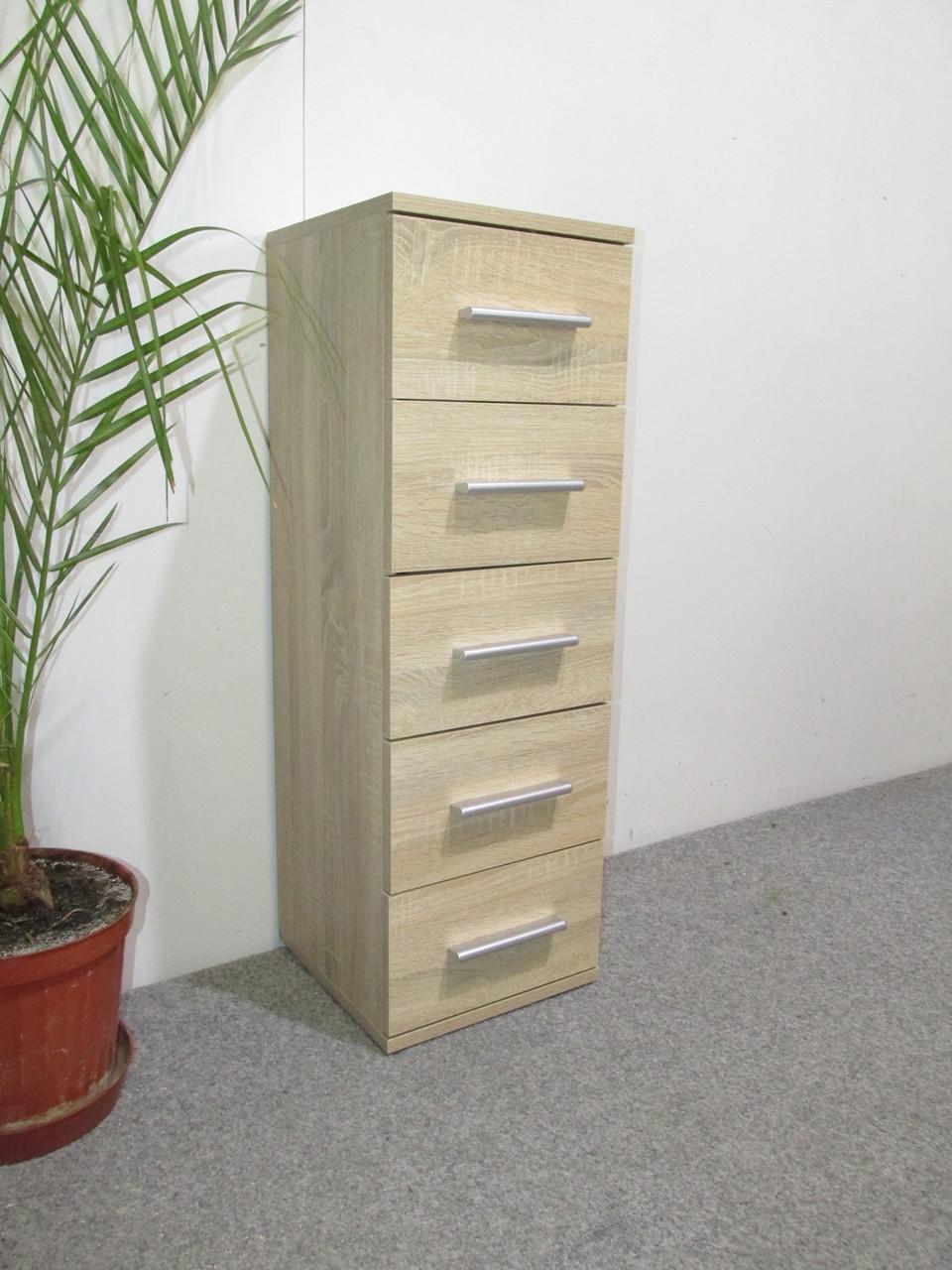 Комод М-Зон Джеко 300 5 ящиков Дуб сонома (MZN-031017) - фото 1 Комод М-Зон Джеко 300 5 ящиков Дуб сонома (MZN-031017) - фото 1