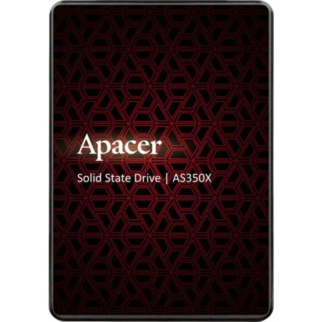 Накопичувач SSD Apacer AS350X 1 TB 2.5" 7 мм SATAIII 3D NAND (KST-AP1TBAS350XR-1) Накопичувач SSD Apacer AS350X 1 TB 2.5" 7 мм SATAIII 3D NAND (KST-AP1TBAS350XR-1)