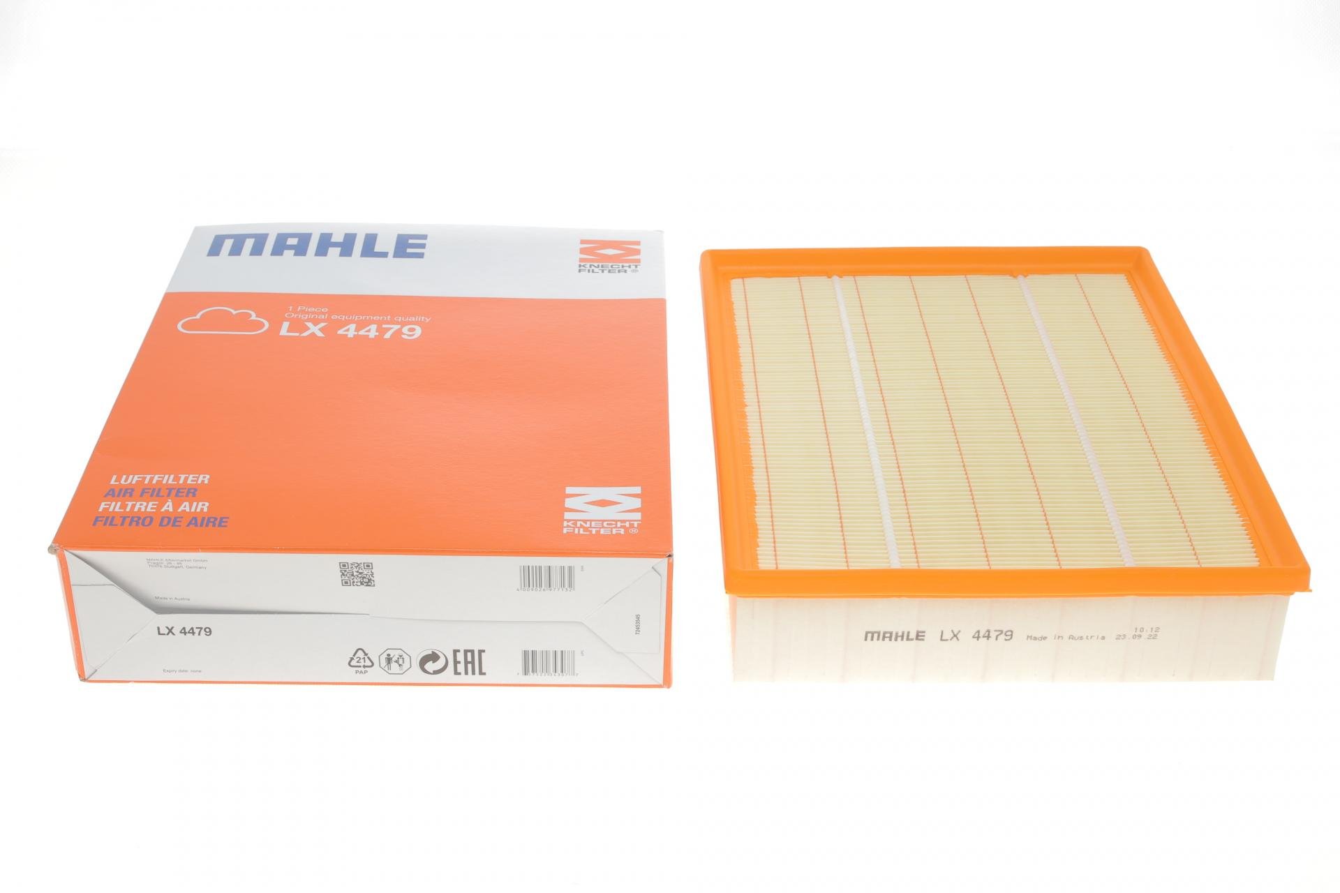 Фильтр повітряний KNECHT для VW Crafter 2,0 TDI 16- (LX 4479)