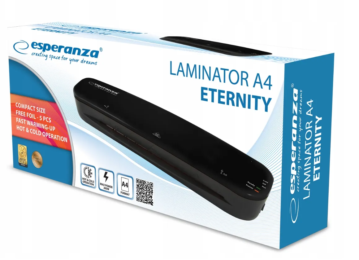 Ламинатор Esperanza Eternity A4 EFL002 (2883) - фото 2
